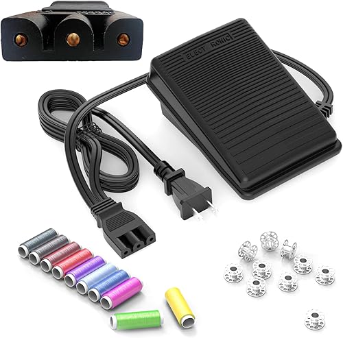 Vista 7 de Controlador de pedal para máquina de coser Brother Babaylock FC-322 XC8816-021, garantizado para adaptarse a Brother CS6000i CS7000i CS5055prw