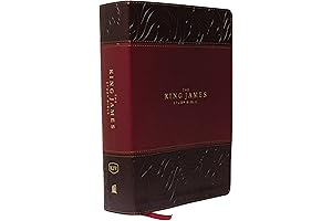 KJV, The King James Study Bible, LeatherSoft, Burgundy, Red Letter, Full-Color Edition