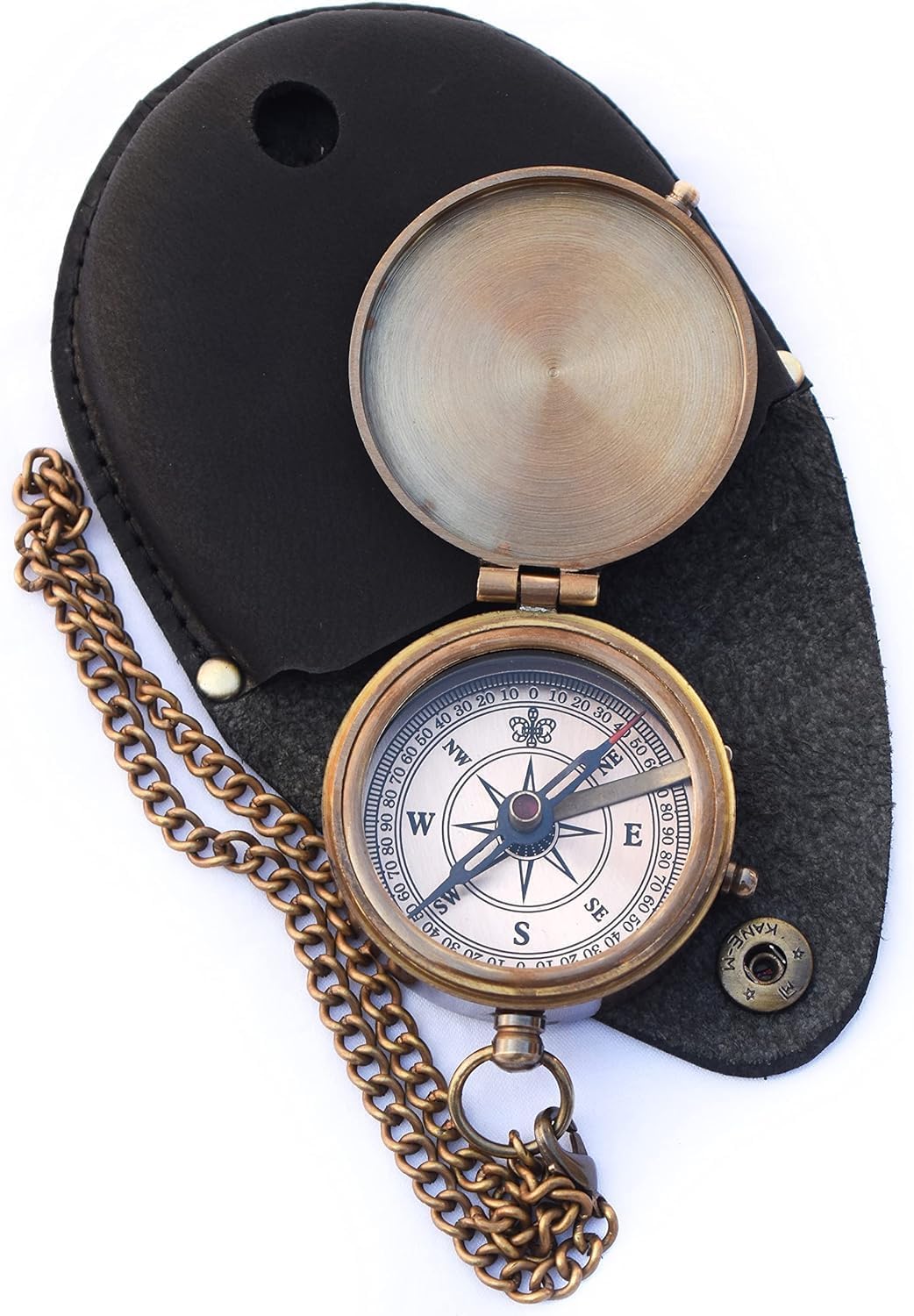 Engraved Compass Gift for First Communion, Baptism, Religious Gifts for Men, Confirmation, Missionary