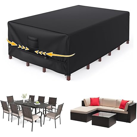 Gorpche Outdoor Patio Covers for Furniture