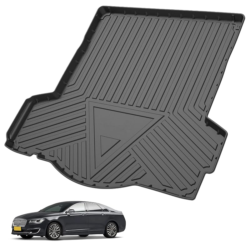 Forro de Porta-Malas para Lincoln MKZ 2013 a 2020 Elsetyler em TPE Preto
