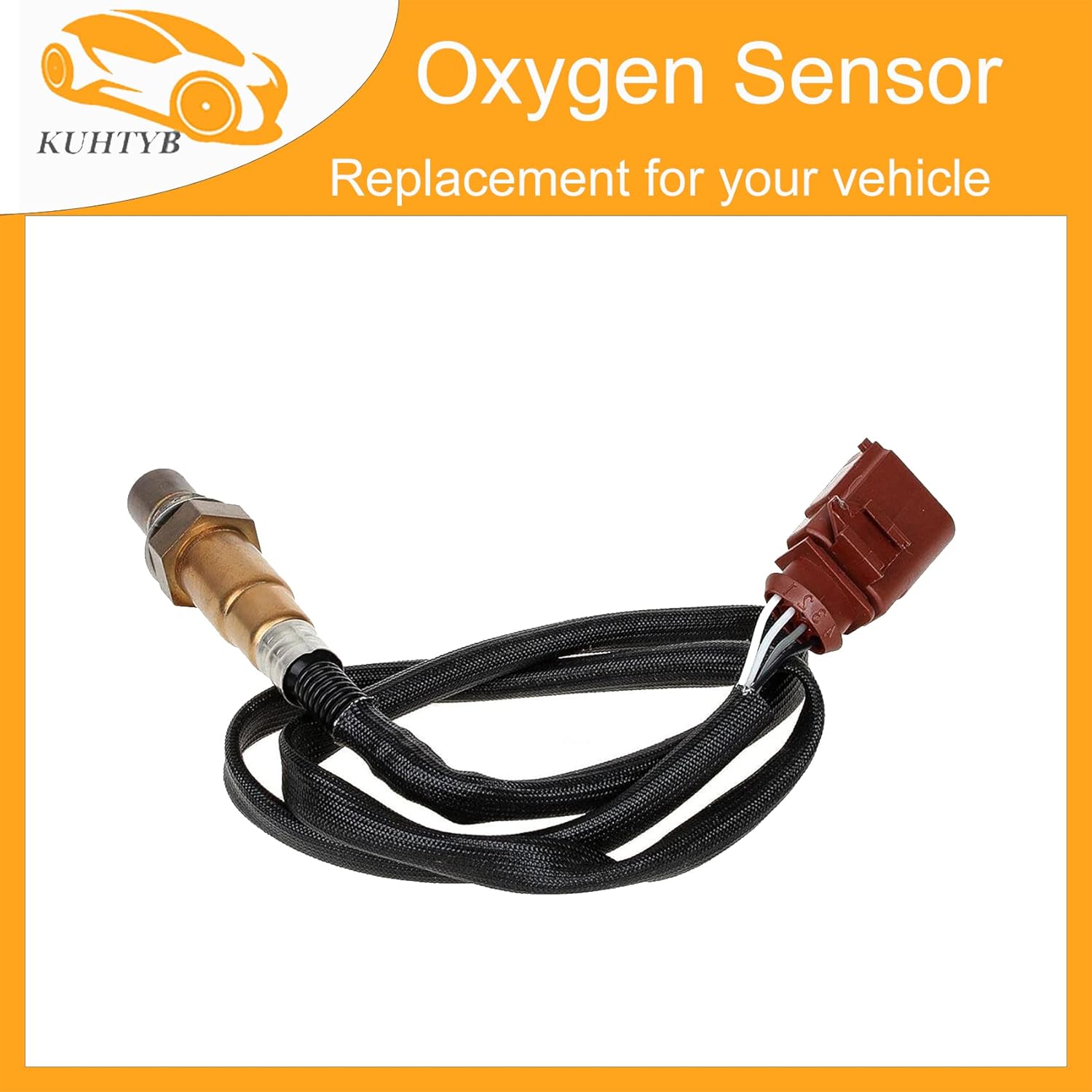 Oxygen Sensor 25681 25687 Upstream O2 Sensor Compatible with AUDI 2013-2008 A3 Gas Engine and CBFA Engine Loc.Center L4 3.5L