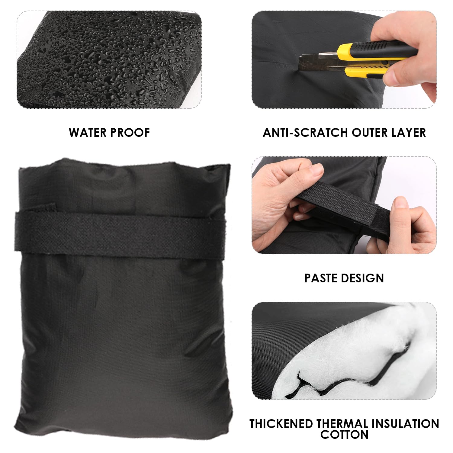 Coperture per Rubinetti da Esterno, Protezione Invernale Antigelo, Riutilizzabili, Impermeabili, Isolanti, per Rubinetti da Giardino  15