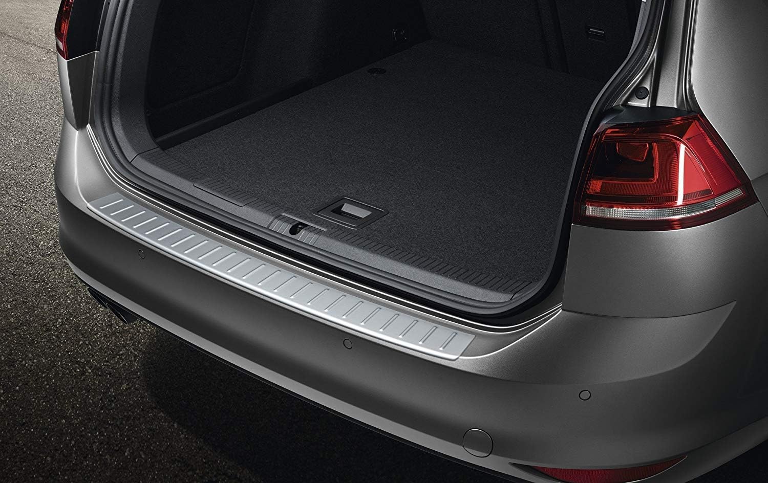 Volkswagen Original Boot Sill Protector Stainless Steel Look VW Golf 7 VII Variant Alltrack