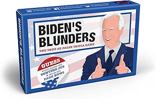 Bubblegum Stuff Biden's Blunders - The Card Game - Trivia for Family Game Night - Adults and Teenagers