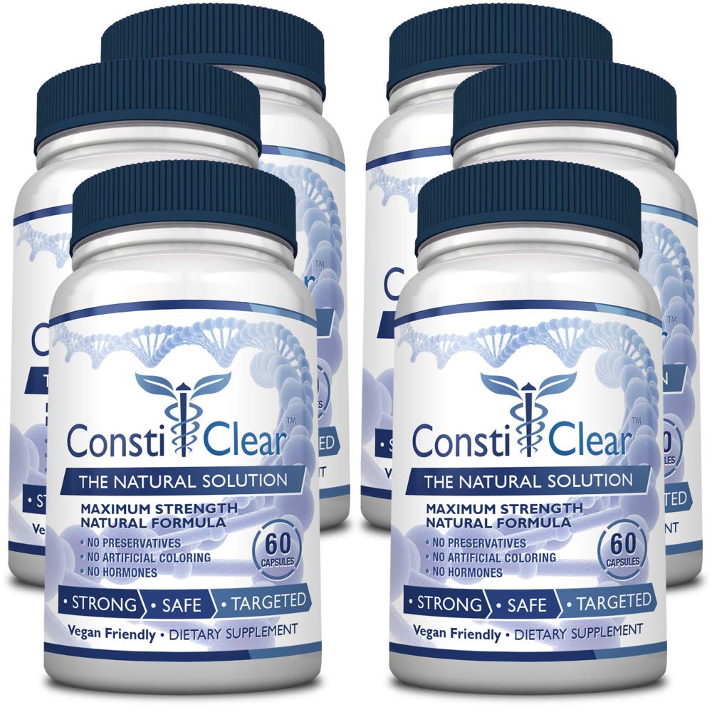 Consticlear Label Buy ConstiClear - #1 100% Natural Supplement - Treats The Underlying ...