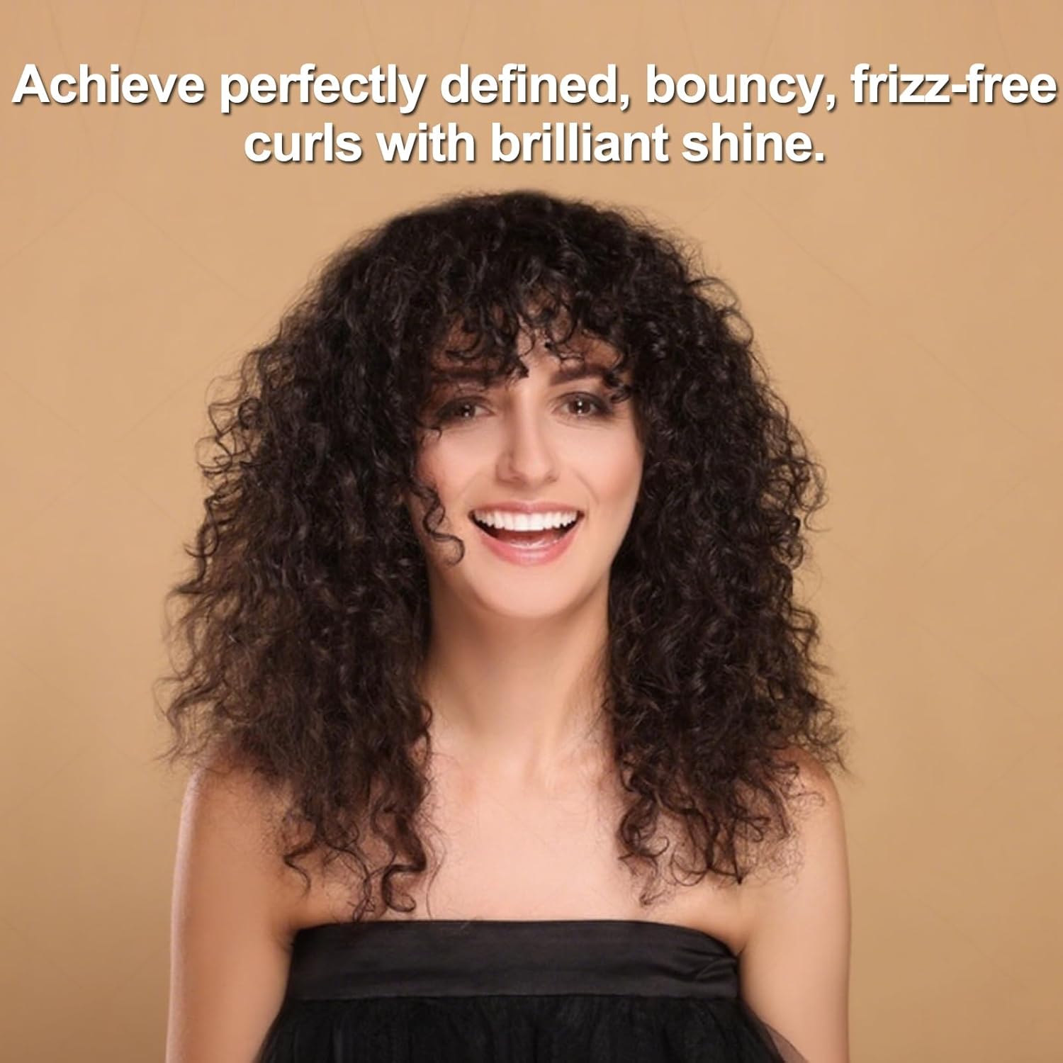 PERFEHAIR Hair Diffuser for Curly Hair, Professional Salon Frizz-Free Fast Blow Dry Diffuser Attachment with 1.57"-2" Nozzle, Black - Image 6