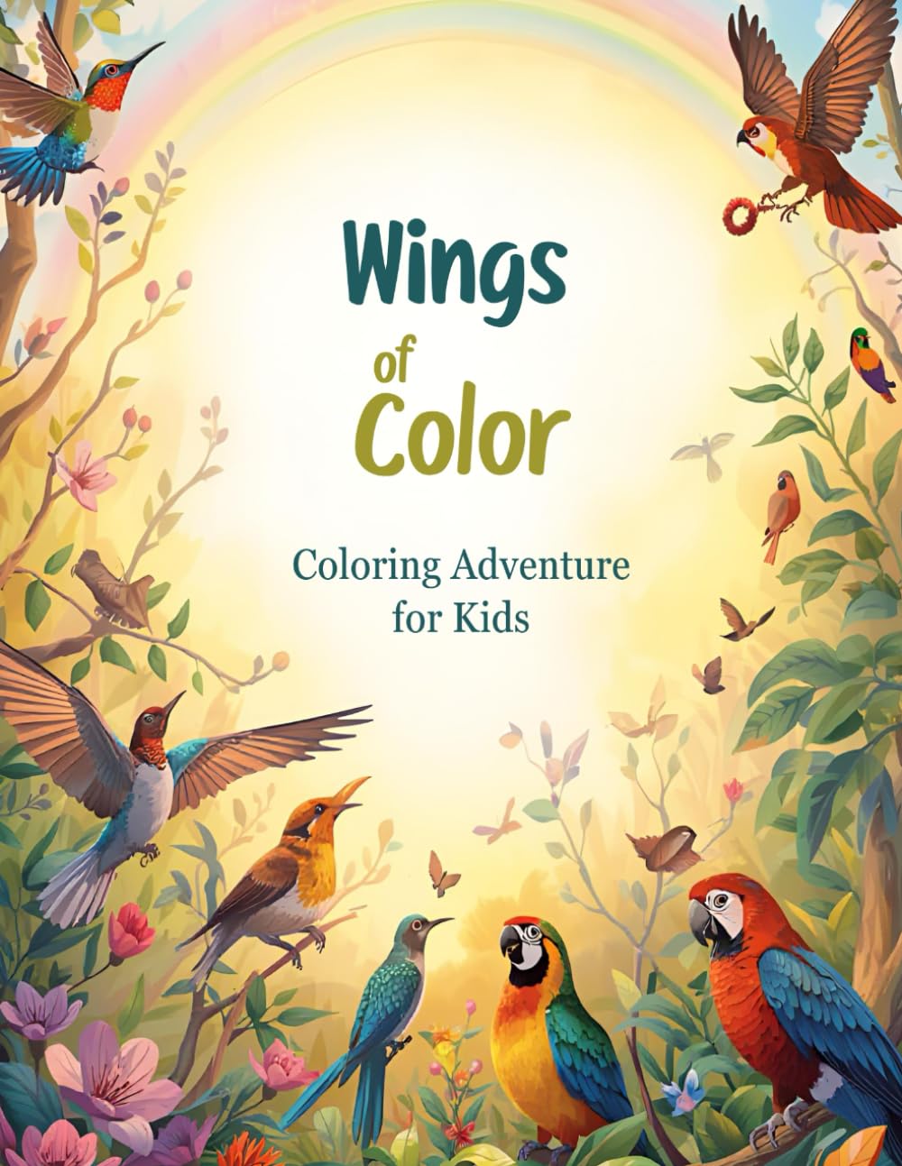 Wings of Color: A Fun-Filled Bird Coloring Adventure for Kids