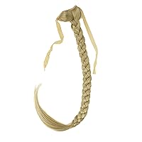 Vista 10 de Lydell Extensión de cola de pez de 24 pulgadas de largo, extensión de cola de caballo sintética #2, marrón oscuro