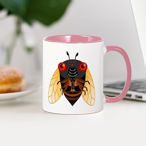Miniatura 10 de CafePress Cicada Mug Taza de café de cerámica de 11 oz (11.0 fl oz)
