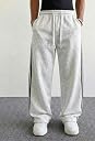 dockstreet Mens Open Bottom Wide Legged Sweatpants.24RTB0226D-HIMALAYAN-OPEN Bottoms-30 gallery image