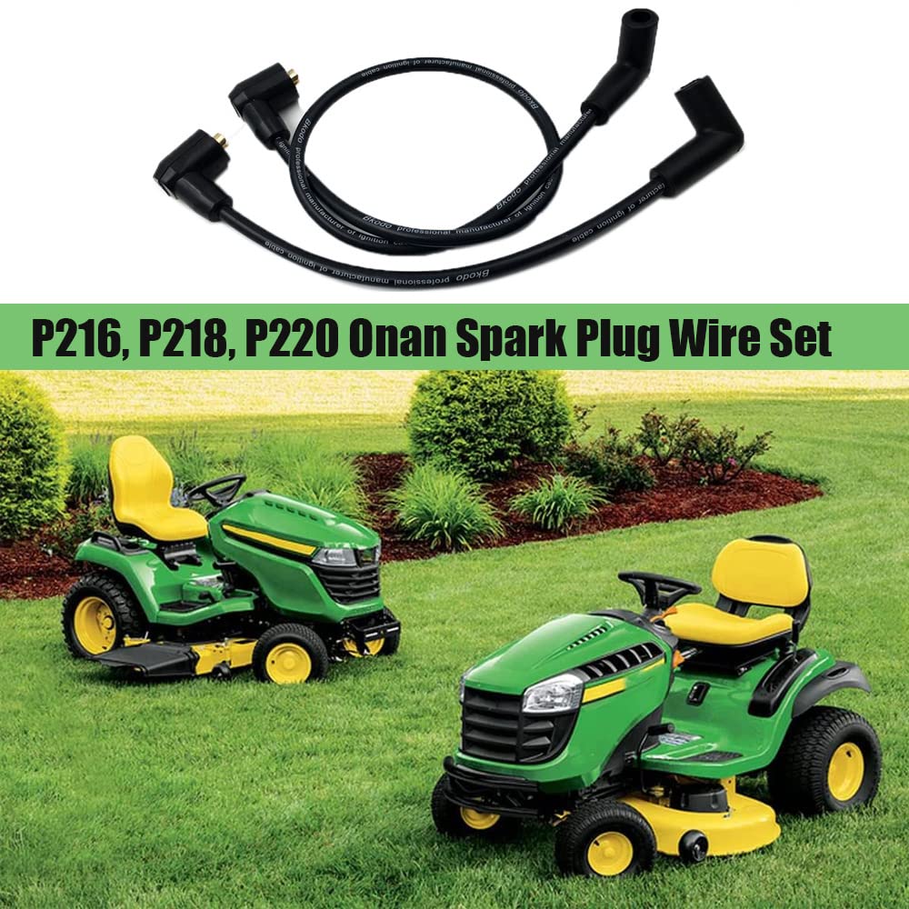 Juego De Cables De Bujía, Apto Para Onan P216, P218, P220 Cables De