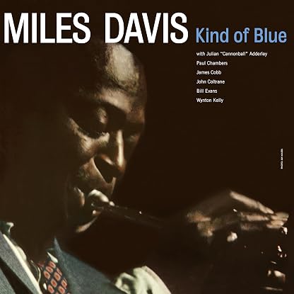 Kind Of Blue (Vinil Transparente) por Miles Davis, capa do álbum