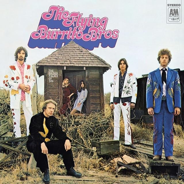The Gilded Palace Of Sin (Vinil Azul, Edição Limitada) por The Flying Burrito Brothers, capa do álbum