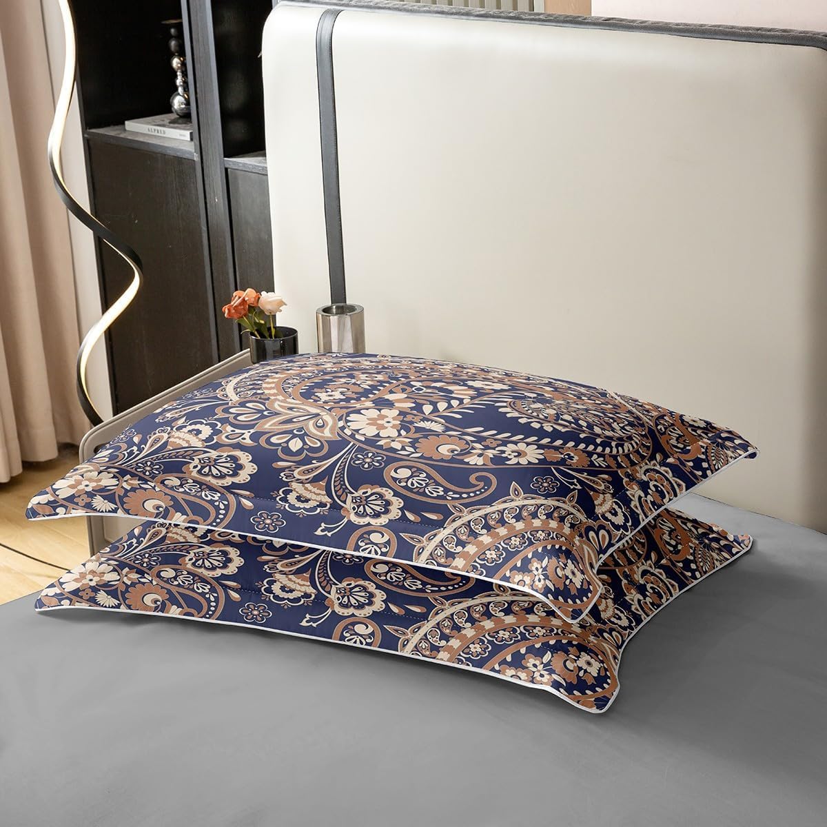 Richhome Paisley Coton Housse De Couette 140x200cm Boho