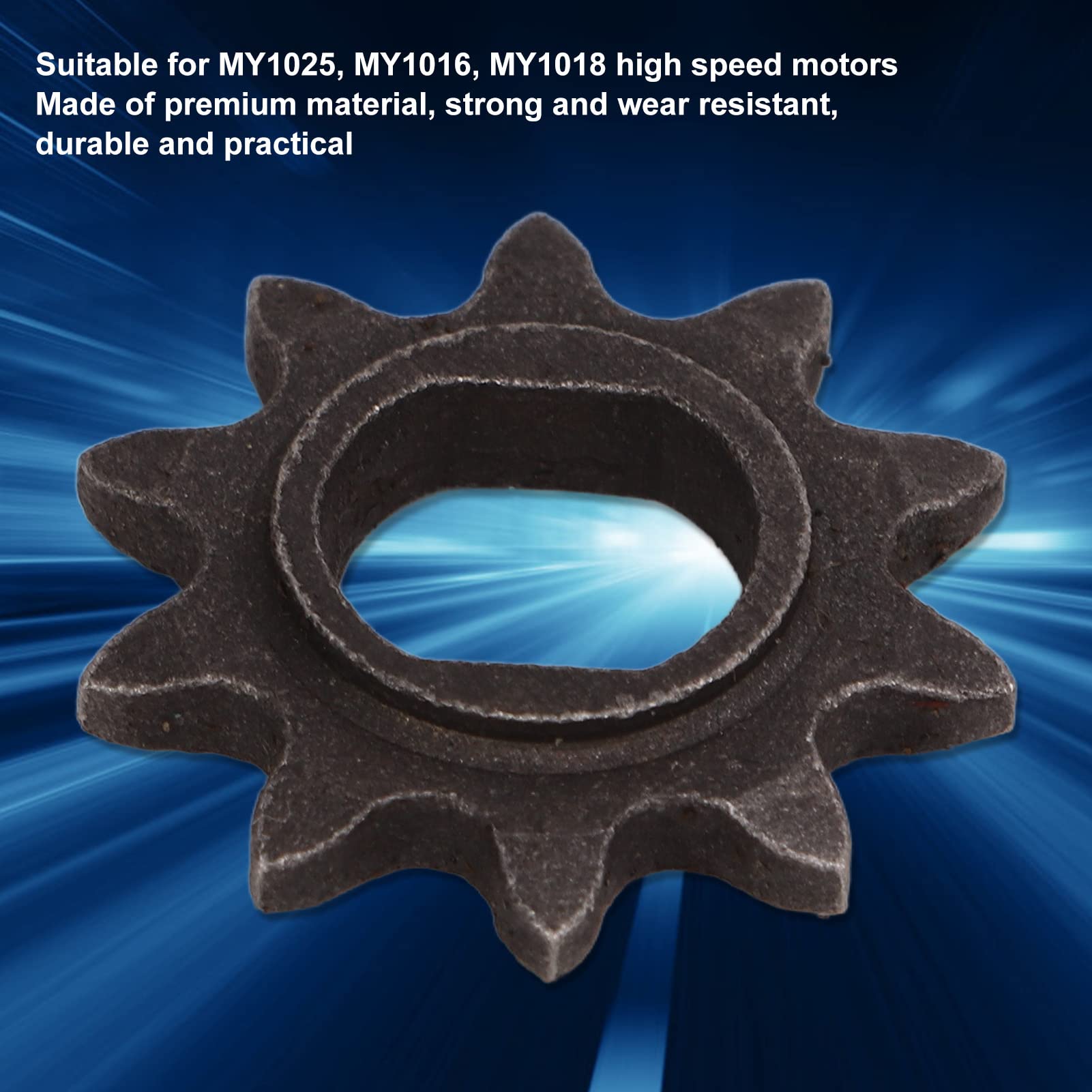 Long-Lasting 25H 10T Sprocket Pinion Gear for MY1025 MY1016 MY1018 High Speed Motors Replacement Part