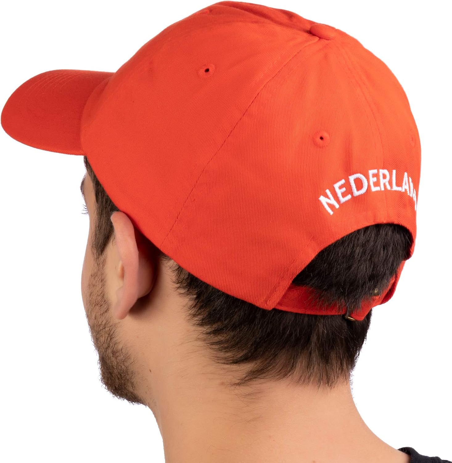 Ann Arbor T-shirt Co. Dutch Lion | Netherlands Pride Nederlander Nederland Orange Oranje Baseball Cap Dad Hat - Image 4