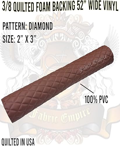 Vista 243 de Tela de espuma acolchada de vinilo con tapicería de espuma de 3/8 pulgadas, 52 pulgadas de ancho, vendido por The Yard/Fabric Empire