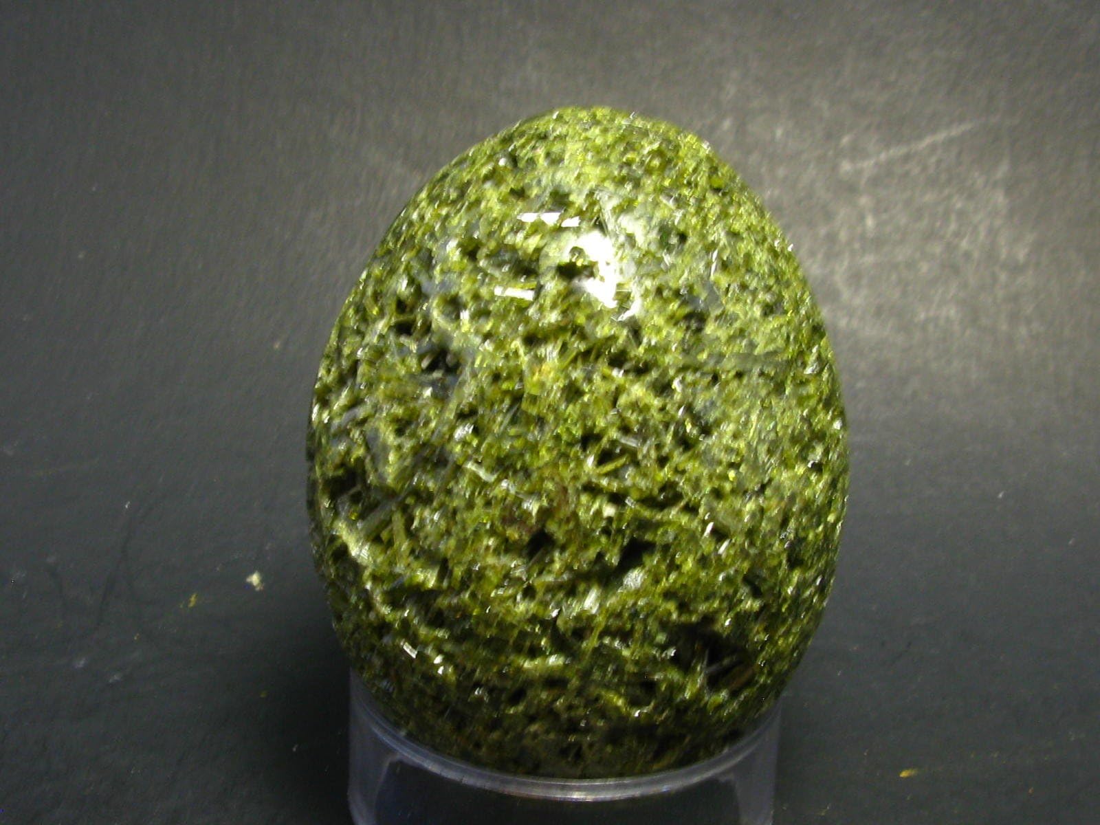 Rare Epidote Egg From Peru - 2.0"