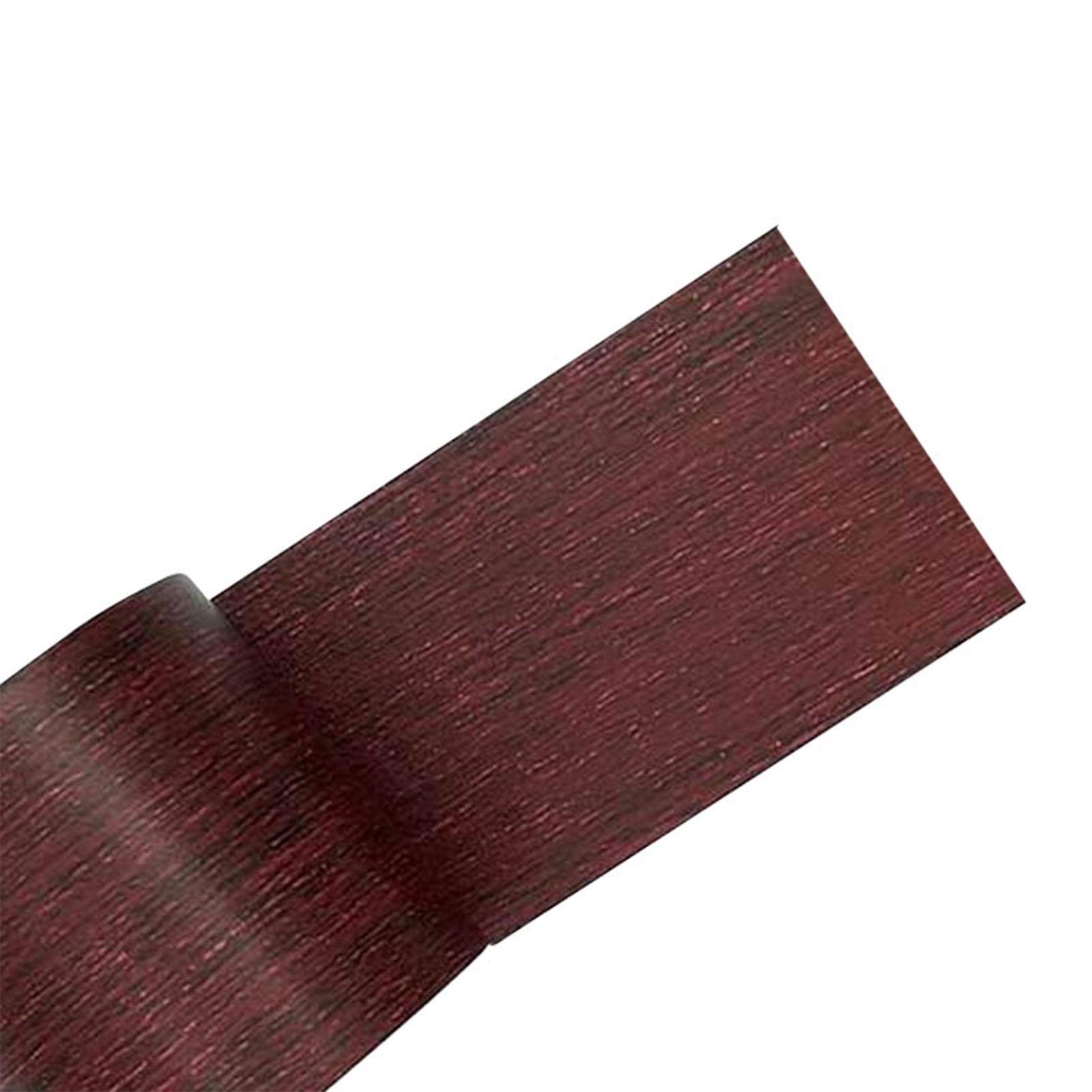 Joayuezo Dark Chestnut Color Imitation Woodgrain Waterproof Scratch Repair Wood Effect Floor Repair Tape Wood Grain Duct Tape (,8Cm*4.57M)