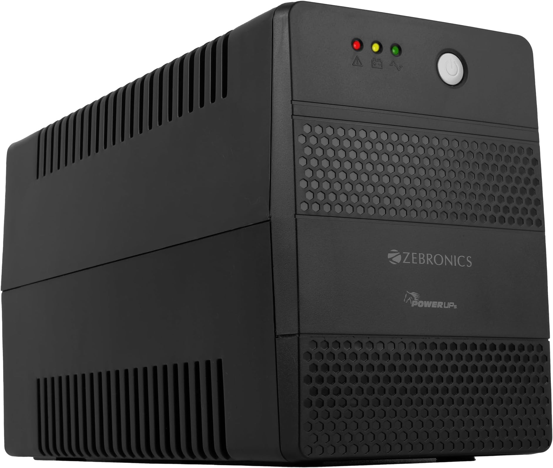 U1205 Microcontroller Based UPS with Up-to 1000VA | 600W, Double Boost, Automatic Voltage Regulation, Overload Protection, Auto Restart, Generator Compatible, for Office Computers | Home PC