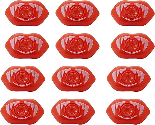 Miniatura 3 de The Dreidel Company Silbatos de colmillos de Halloween, accesorio de fiesta de Halloween de 2.5 pulgadas, paquete de 12