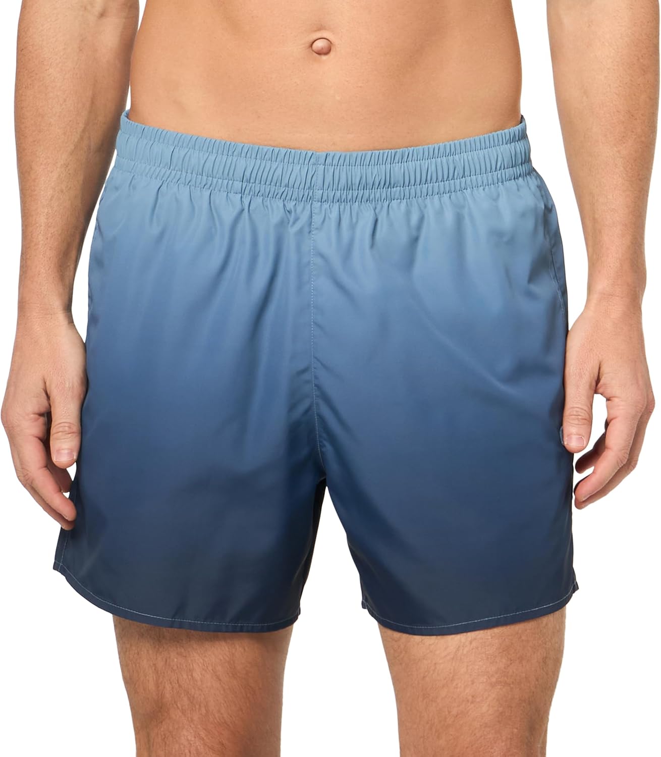 Lacoste Men's Short Ombré Print Swim Trunks