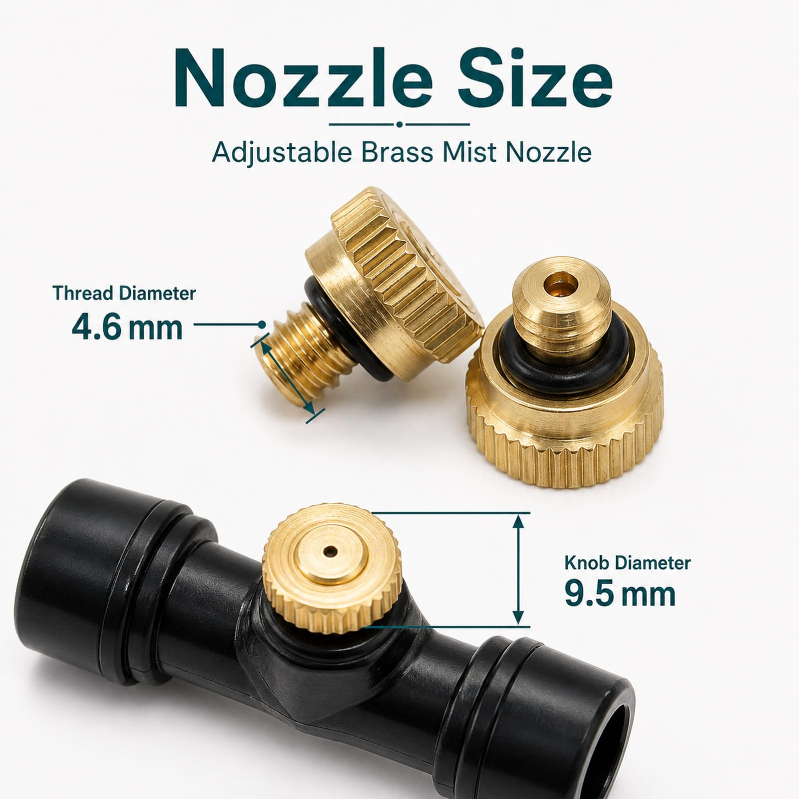 System Irrigazione Automatica,Sprinkler Irrigazione System,Kit Irrigazione Goccia Giardino,Leak-Proof And Rust-Proof,Prevent Leakage,Suitable for Patios And Potted Plants