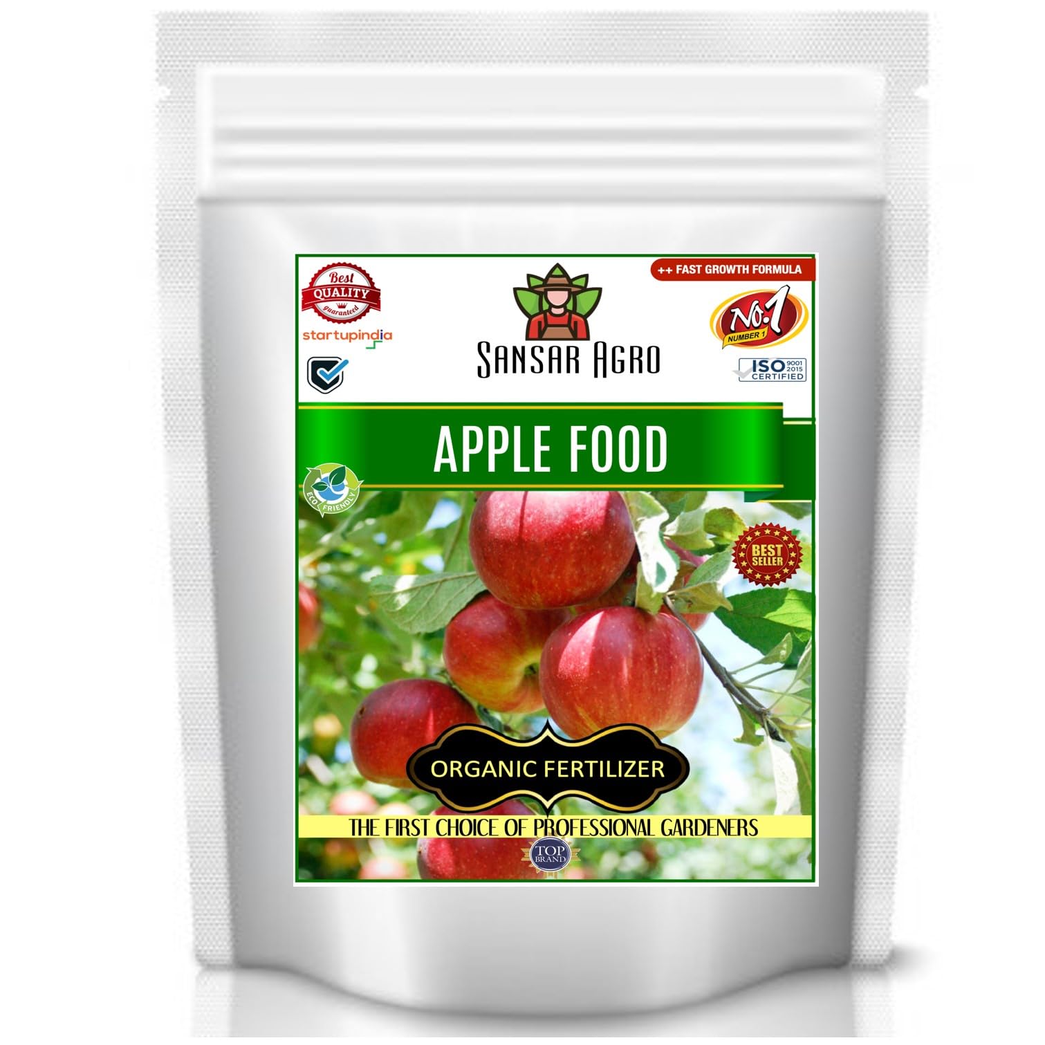 Sansar Agro® Apple Food Essential Organic Fertilizer for Apple Plants, Double Filtered with All Required Nutrients and Active Micro-Organism (1800 gm) (B0B5P7V7GT) Amazon Price History, Amazon Price Tracker