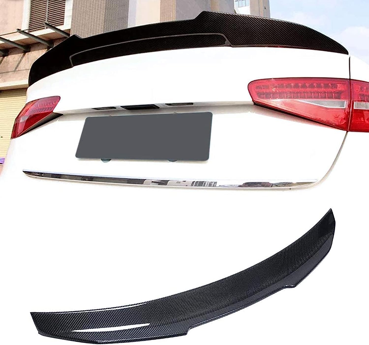Becquet de coffre Audi A4 B8.5 finition aérodynamique haut de gamme
