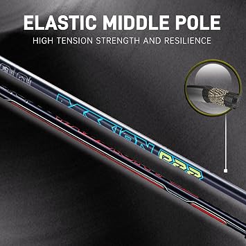 badminton set graphite badminton racket for instant start with 2 grip tapes racket bag 1 carbon fiber badminton racket passion p22 (get strung)