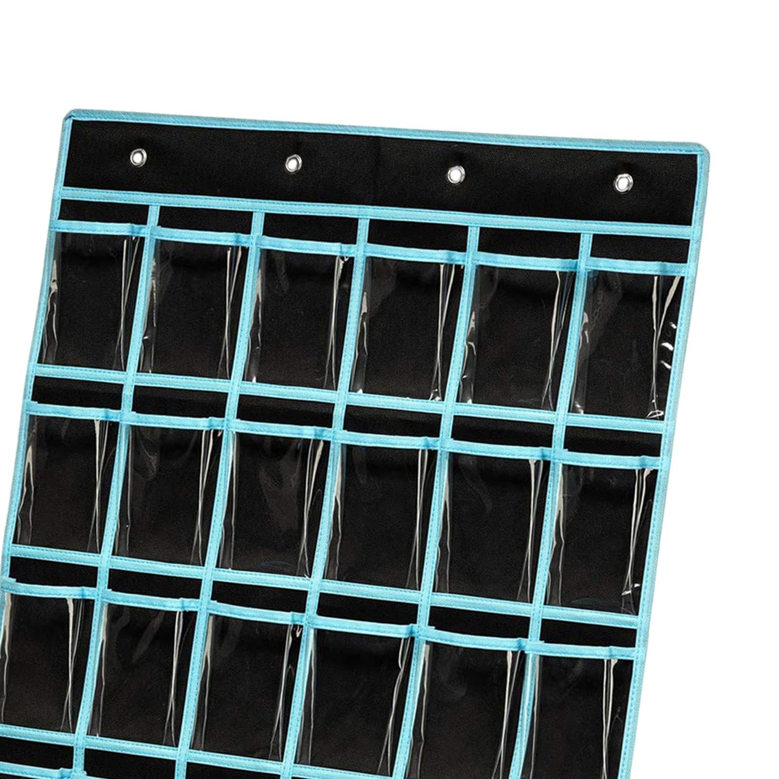 Sac de Rangement pour Tableau de Poche pour Salle de Classe, Mur Porte Placard Suspendu Organisateur Sac de Rangement, Organisation Ménagère Polyvalente, Organisateur de Poche, noir