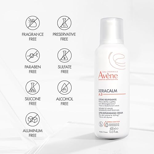Miniatura 6 de Eau Thermale Avène Xeracalm AD Crema reafirmante de lípidos 676 fl oz