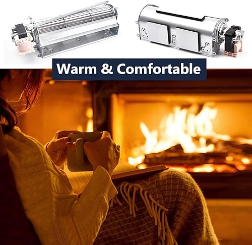 Miniatura 7 de Criditpid FBK-100, FBK-200, FBK-250, BLOT - Ventilador de repuesto para Lennox, Superior, Monessen, Majestic, Astria, Vermont Castings, Martin