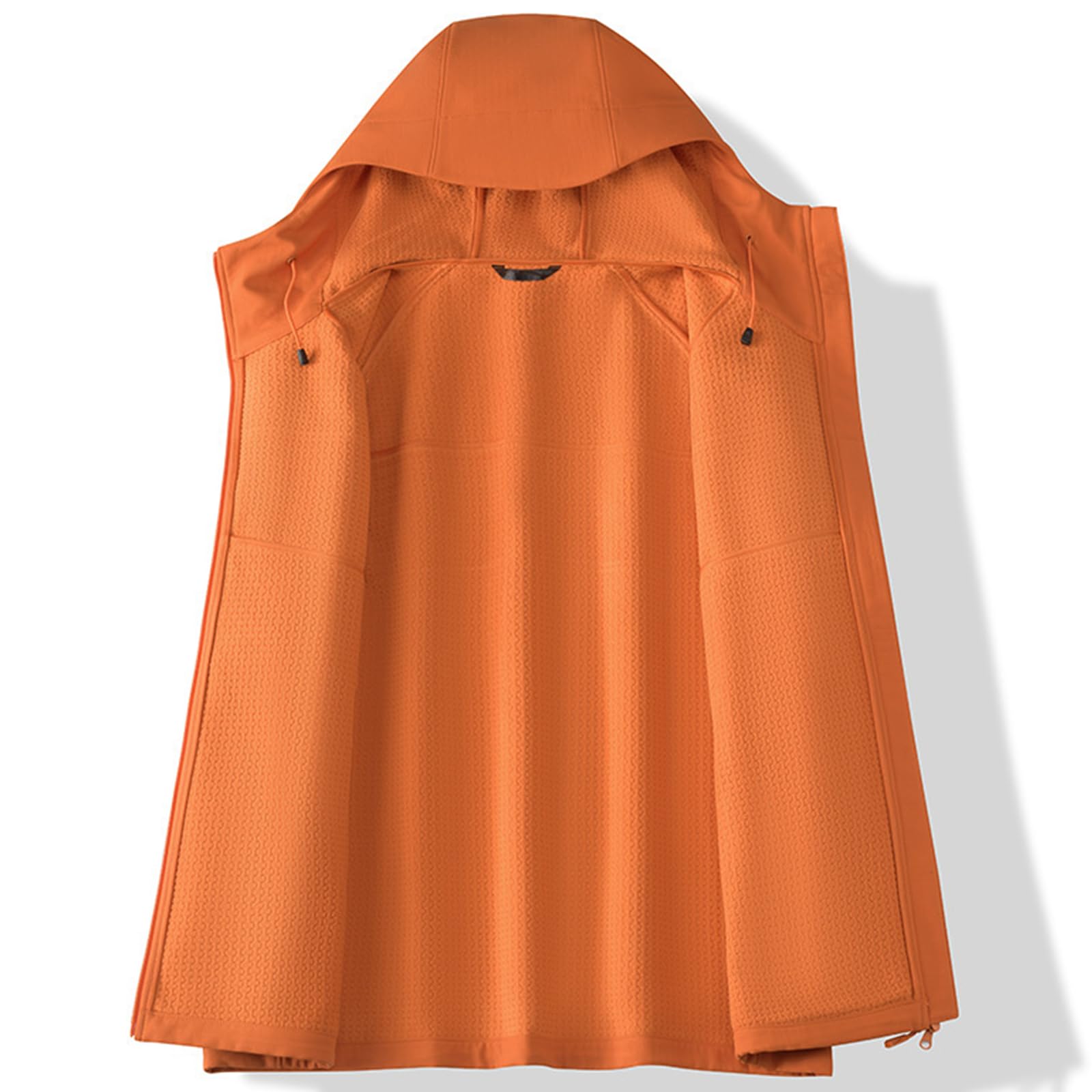 Giacca softshell da donna personalizzata personalizzata con testo del tuo logo antivento foderato in pile per corsa all'aperto