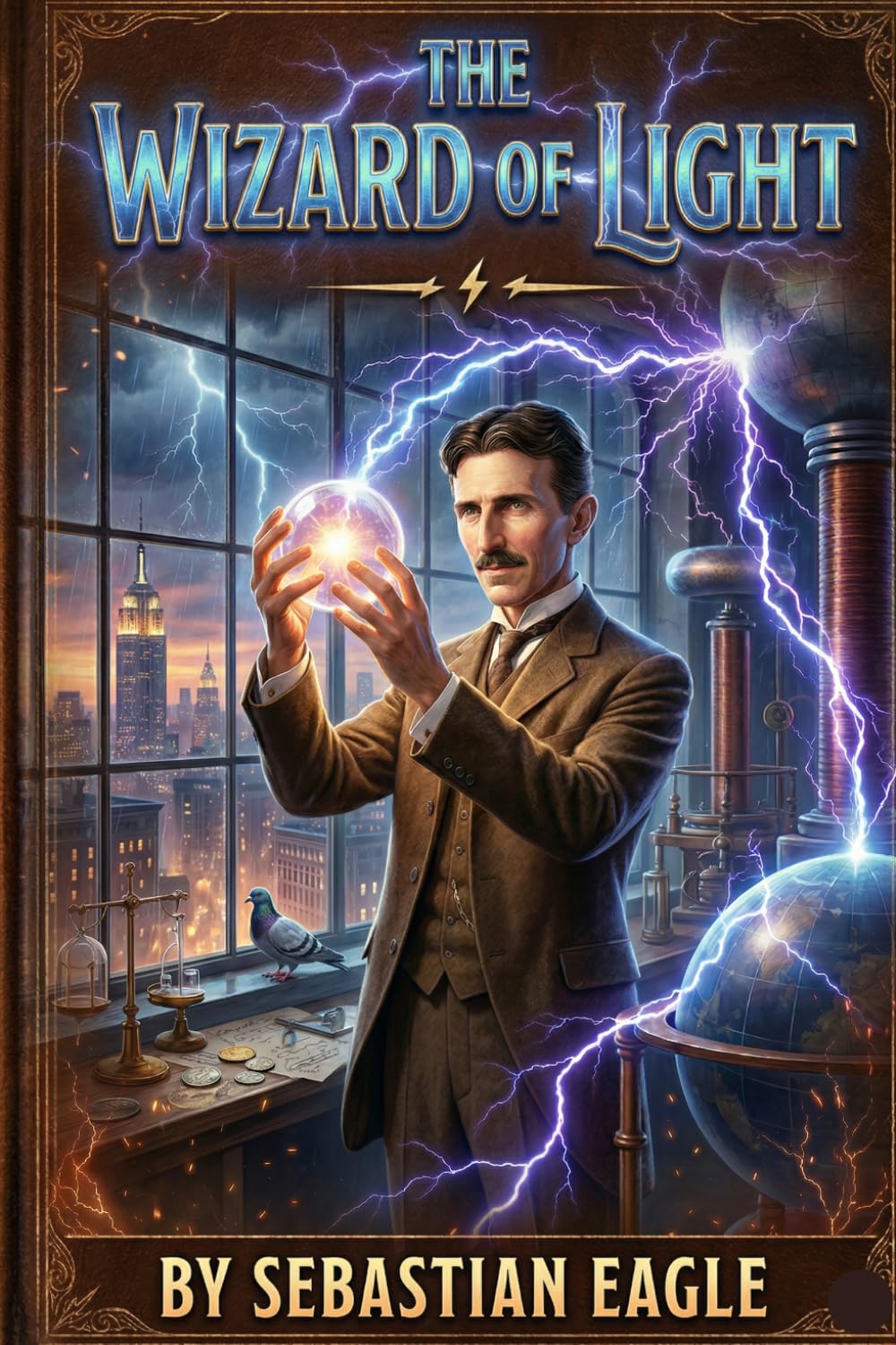 THE WIZARD OF LIGHT: Una Biografia Graded Reader di Livello B1-B2 per Studenti di Inglese: Perfeziona il Vocabolario e le Abilità di Lettura con la Straordinaria Vita di Nikola Tesla