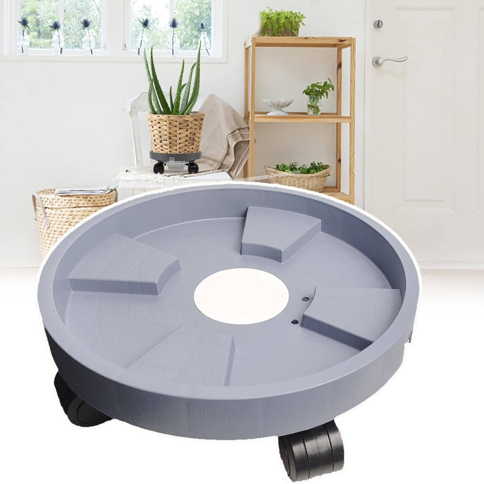 Support pour plantes avec roues forte charge pour soulager votre dos
