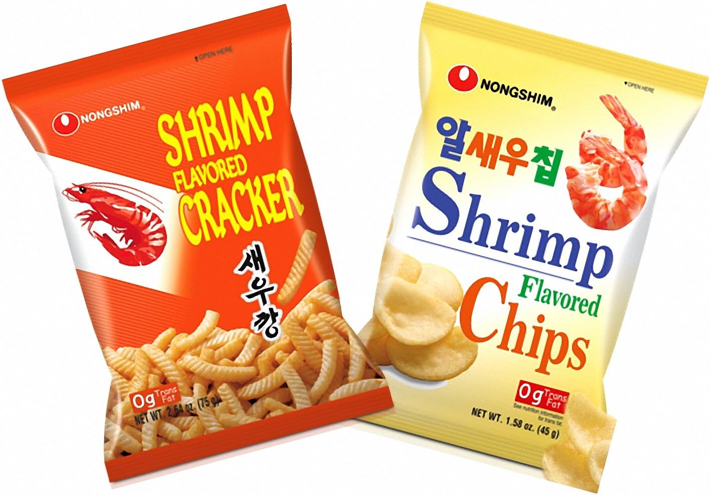 Nongshim Shrimp Flavored Cracker, Shrimp Flavored Chips