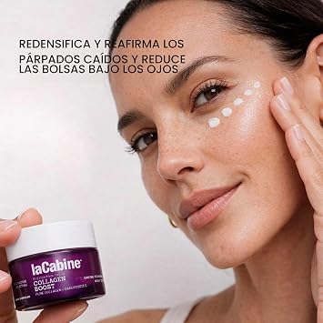 laCabine Collagen Boost Eye Contour – Firming and Redensifying with Pure Collagen and Peptides | Eyelid Lifting Effect, Reduces Bags and Signs of Fatigue | Ophthalmologically Tested