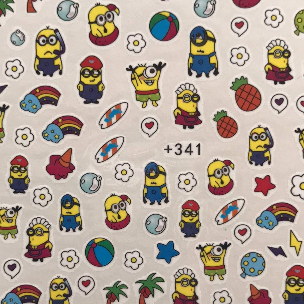 Amazon ミニオン ネイルシール ネイルパーツ アニメ 萌えグッズ 通販