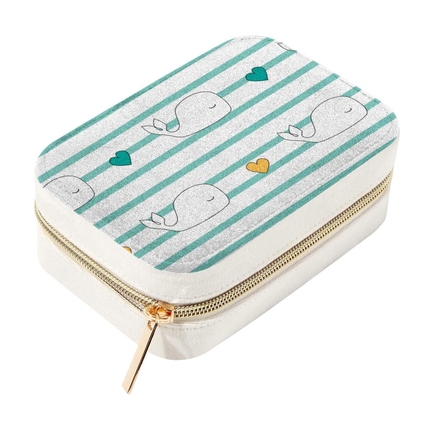 Boîte de rangement velours portable idéale pour organiser vos bijoux en voyage