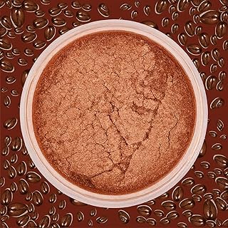 Cosmetic Mica Powder, Metallic Glitter, Glitter Powder for Makeup, Nails, DIY Arts 100g (Bronze)