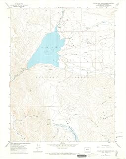 Taylor Park Reservoir CO topo map, 1:24000 Scale, 7.5 X 7.5 Minute, Historical, 1967, Updated 1971, 27.3 x 22.1 in