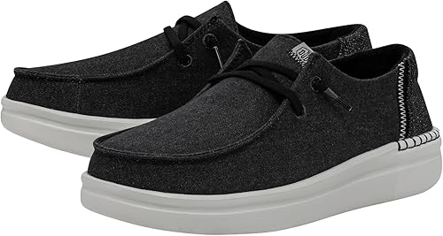 Miniatura 2 de Hey Dude Wendy Rise Peacock - Mocasines con cordones, para mujer, cómodos y ligeros