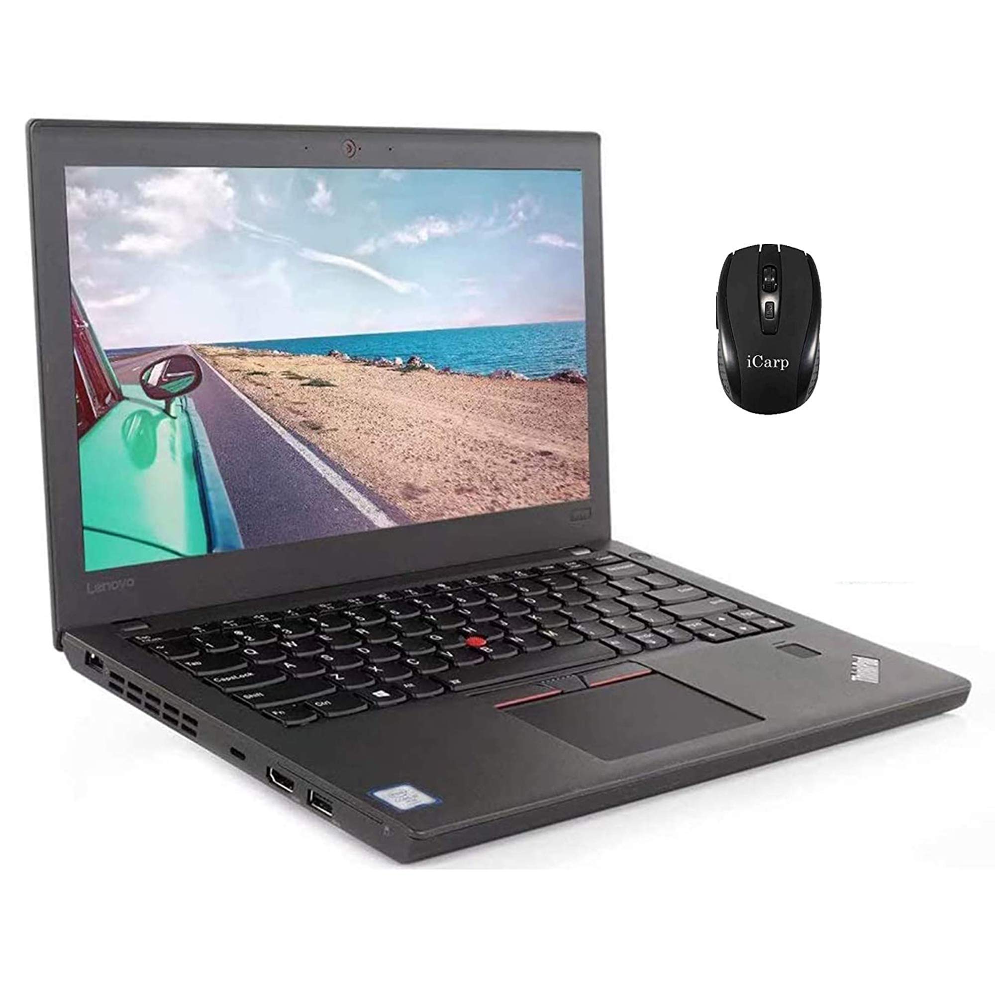 Flagship 2020 Lenovo ThinkPad X270 Laptop, 12.5 inch FHD IPS Display, Intel Core i7-6600U 2.6GHz, 16