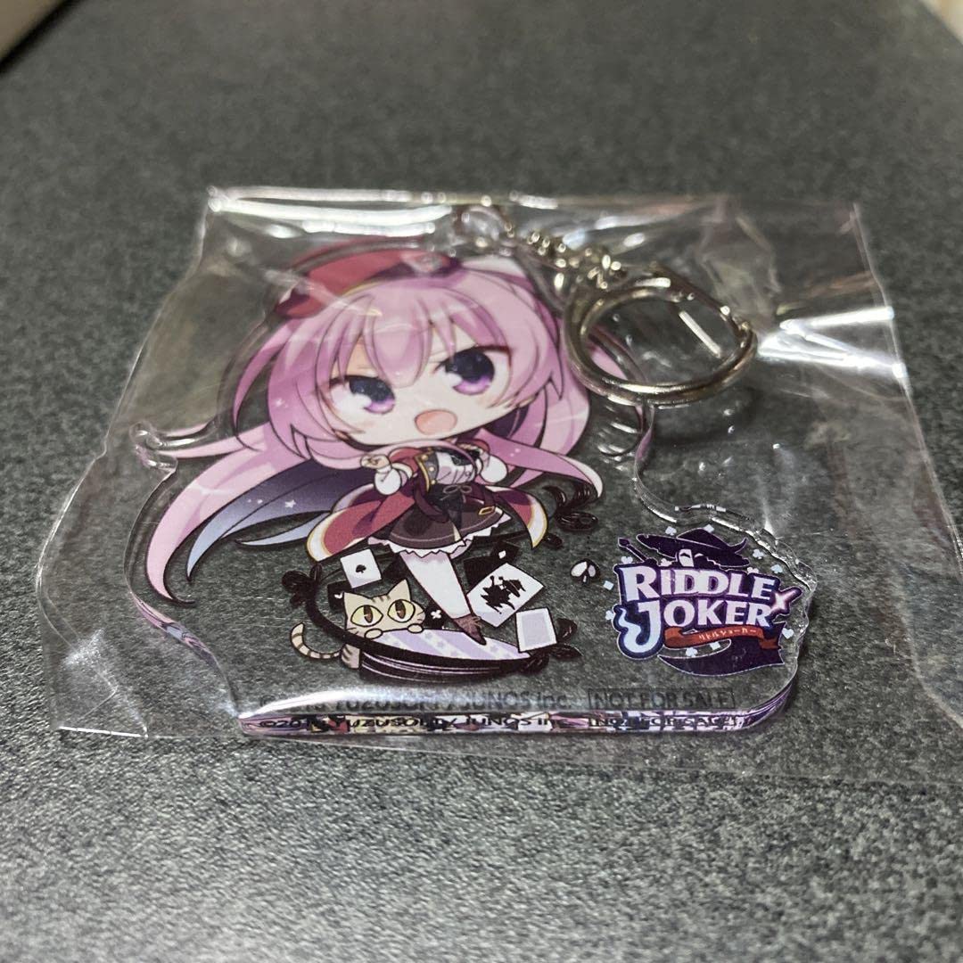 Amazon.co.jp: 三司あやせ アクリルキーホルダー RIDDLE JOKER ゆず 