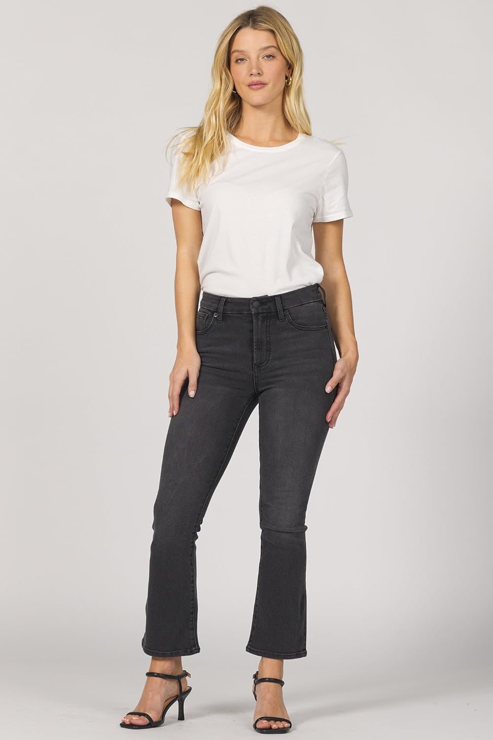 DEAR JOHN Jeanne Mid Rise Flare Jeans for Women - Image 3