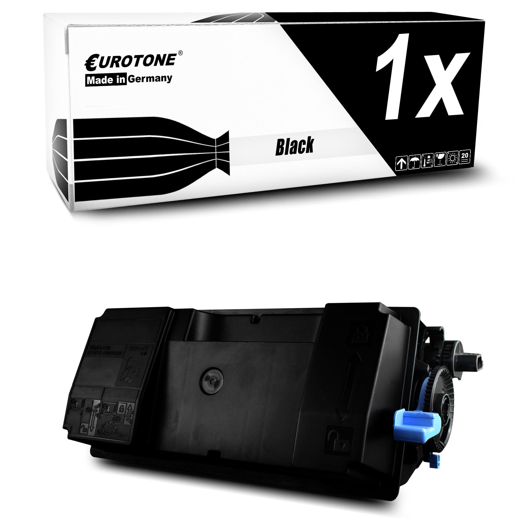 Toner TK-3430 noir Eurotone pour Kyocera ECOSYS MA5500IFX et PA5500X OfficePro - 5