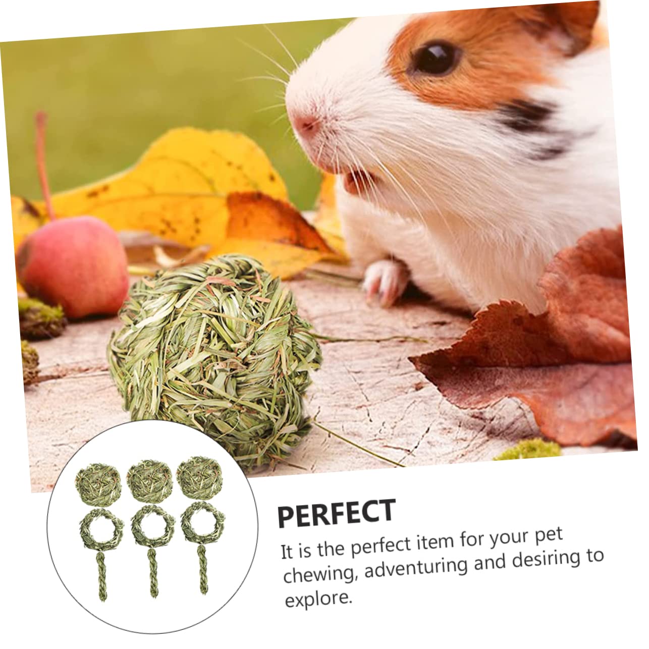 VANZACK 27pièces Jouets à Mâcher pour Rongeurs Accessoires pour Chinchillas Et Cochons Amusants Et Favorisant Hygiène Et