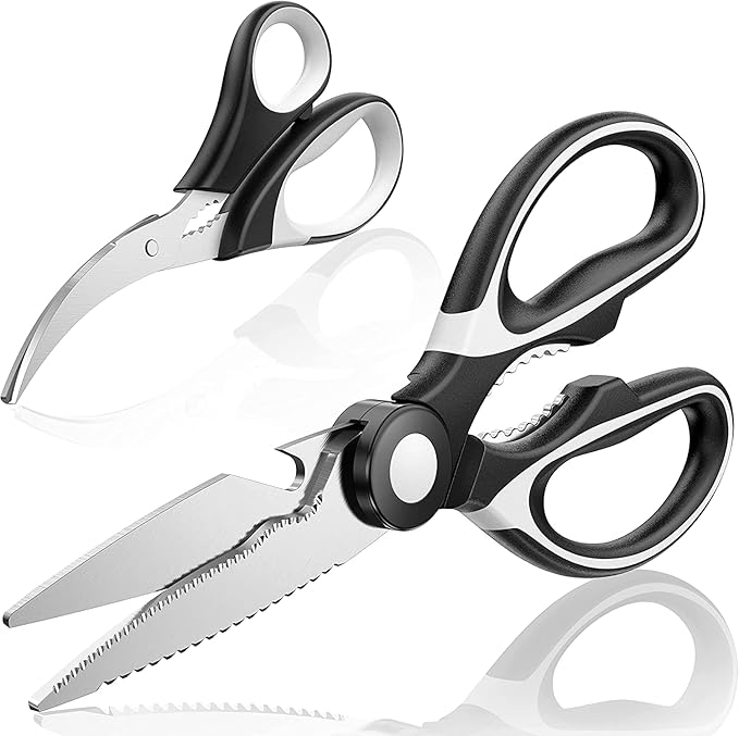 Funsnow Kitchen Shears,Includes Seafood Scissors Kitchen